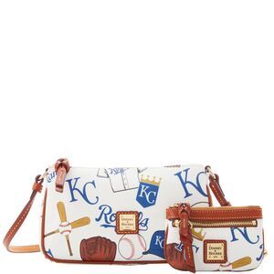 Dooney & Bourke MLB Kansas City Royals Lexi Crossbody Sm Coin - ROYALS